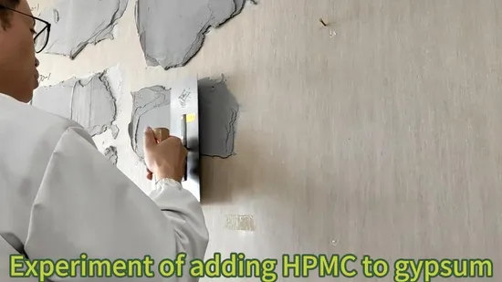 시멘트 증점제 건설용 셀룰로오스 에테르 HPMC는 드라이믹스 모르타르에 사용됩니다.